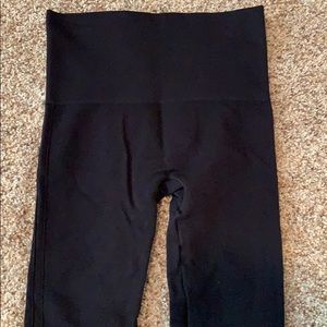 Spanx Black seamless leggings